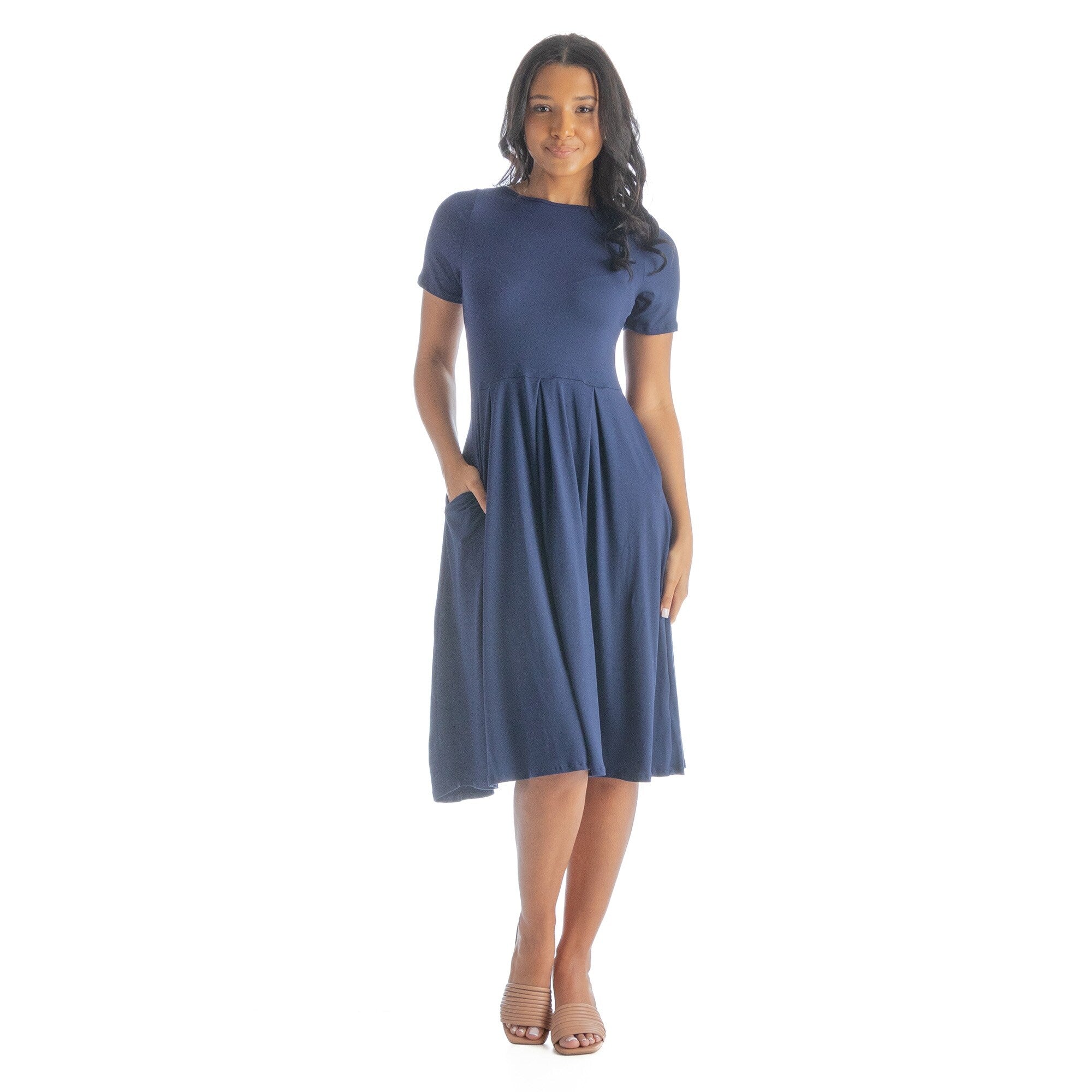 24seven-Comfort-Apparel-Midi-Dress-with-Short-Sleeves-and-Pocket-Detail_b0ee6c05-1c16-4dc9-943a-748510e4dd7f