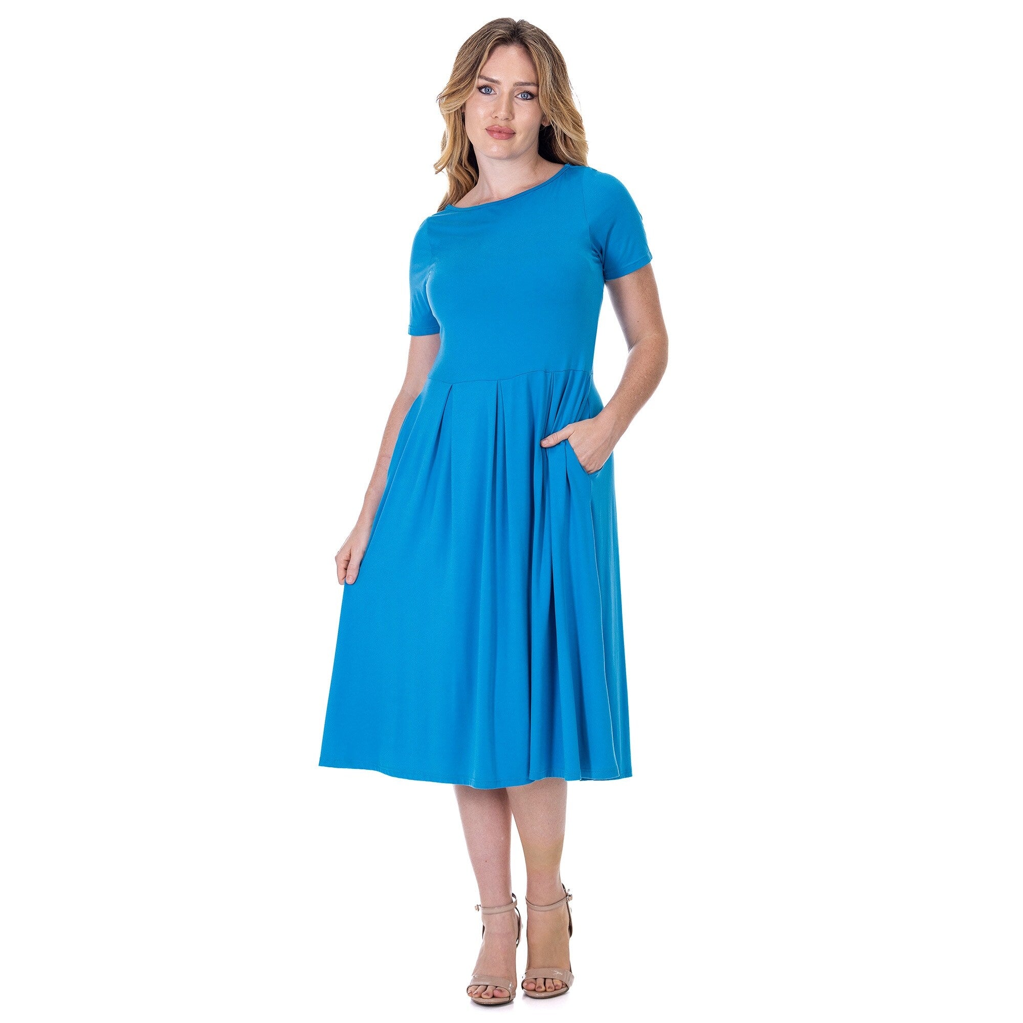 24seven-Comfort-Apparel-Midi-Dress-with-Short-Sleeves-and-Pocket-Detail_dec2cd28-5e77-47f8-8deb-50ee0141061e