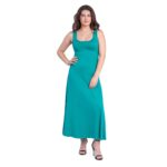 24seven-Comfort-Apparel-Slim-Fit-A-Line-Sleeveless-Maxi-Dress